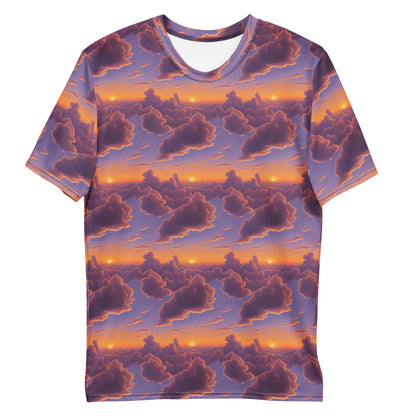 Men's Crew Neck T-Shirt - Cotton Candy Dreams