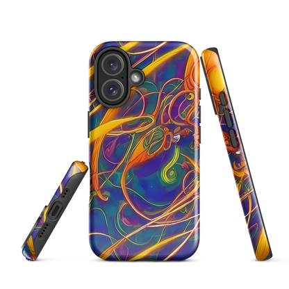 Tough Case for iPhone® - Luminous Whirl