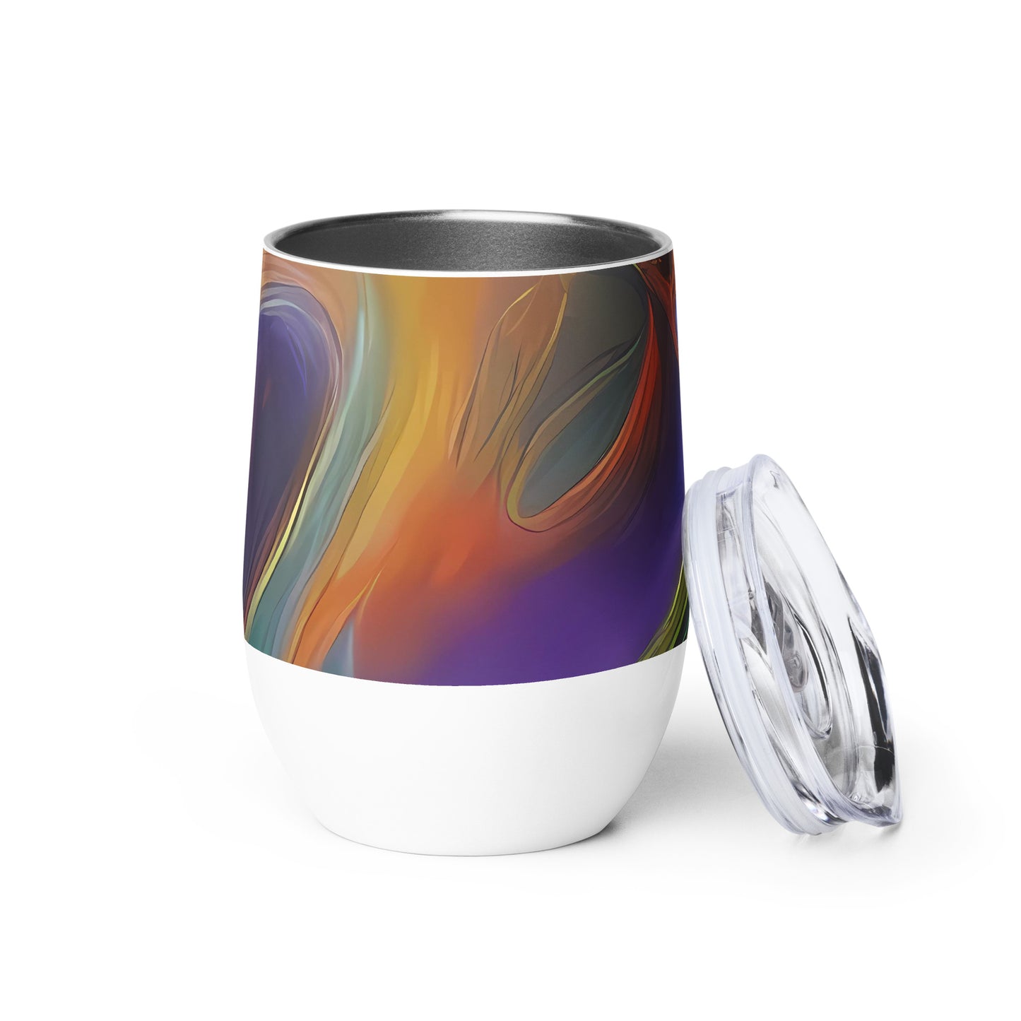 Wine Tumbler - Pre-Raphaelite Ripple