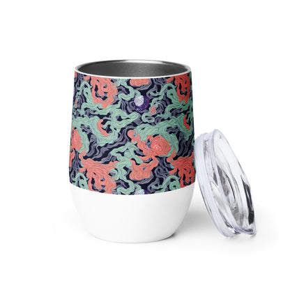 Wine Tumbler - Cosmic Coral