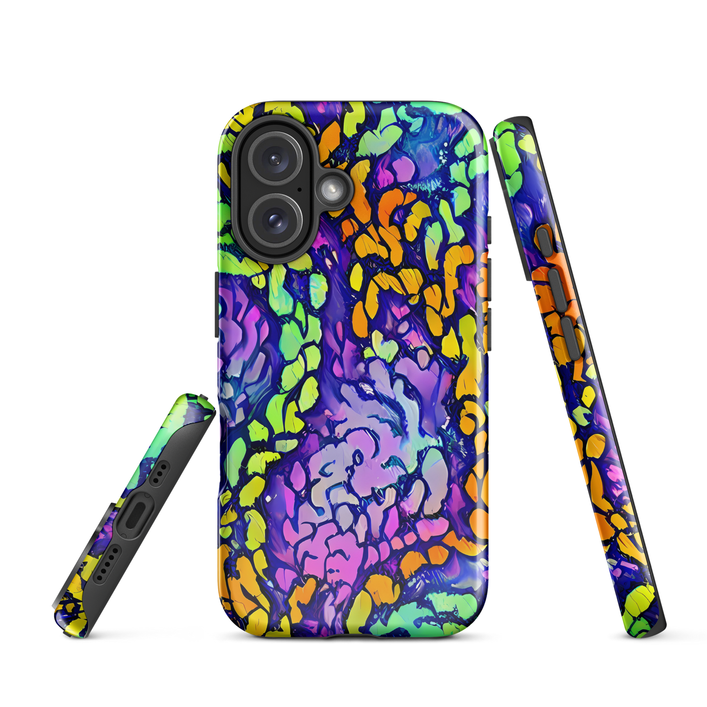 Tough Case for iPhone® - Surreal Waveforms