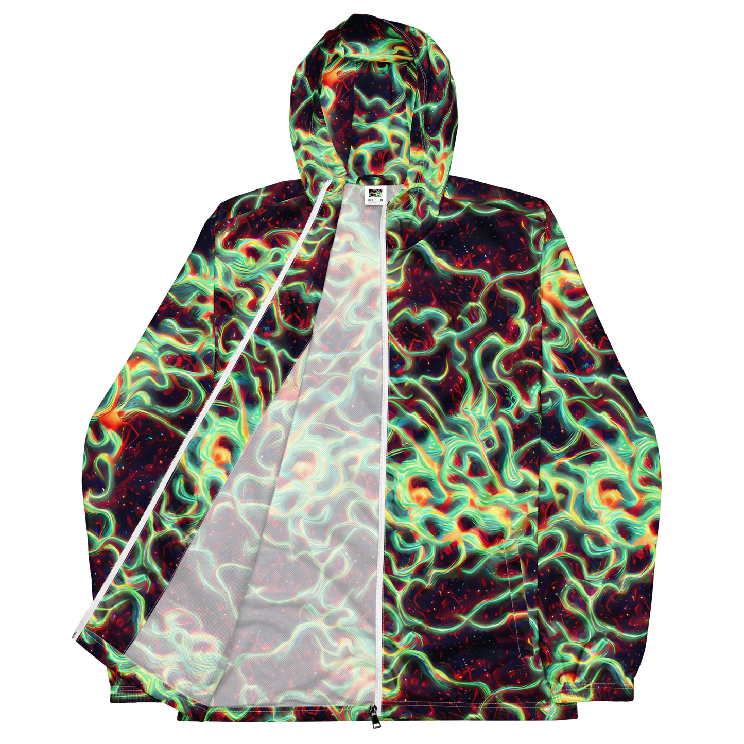 Men's Windbreaker - Chimeric Currents