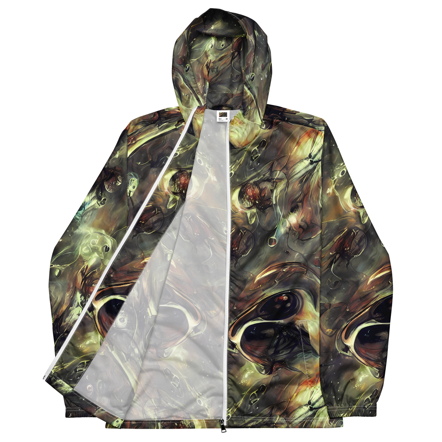 Men's Windbreaker - Chaos Crescendo