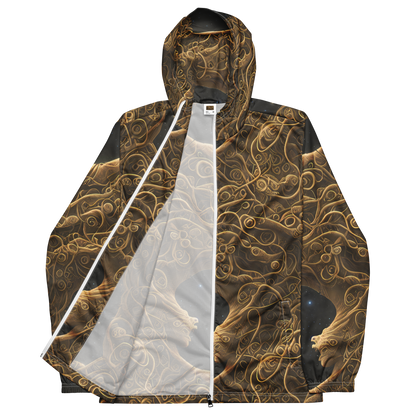 Men's Windbreaker - Gilded Reverie