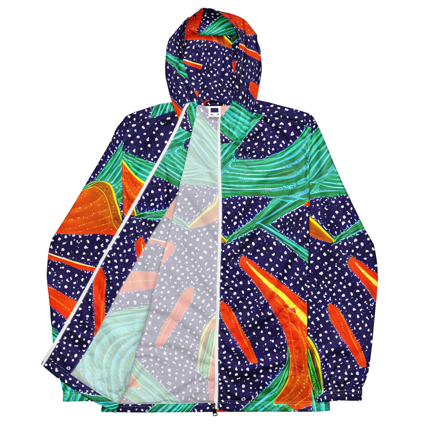 Men's Windbreaker - Jungle Zephyr