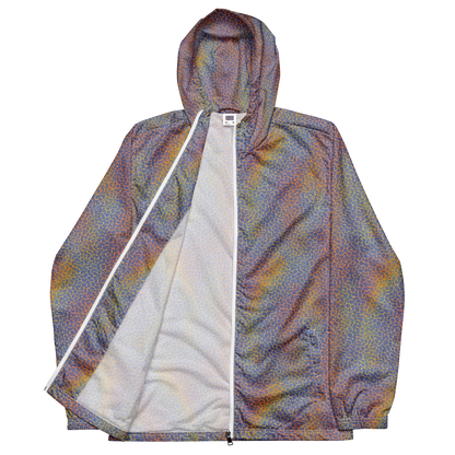 Men's Windbreaker - Martian Gridlock