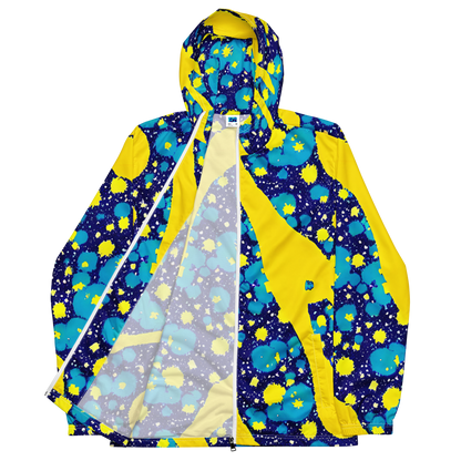 Men's Windbreaker - Starburst Splash