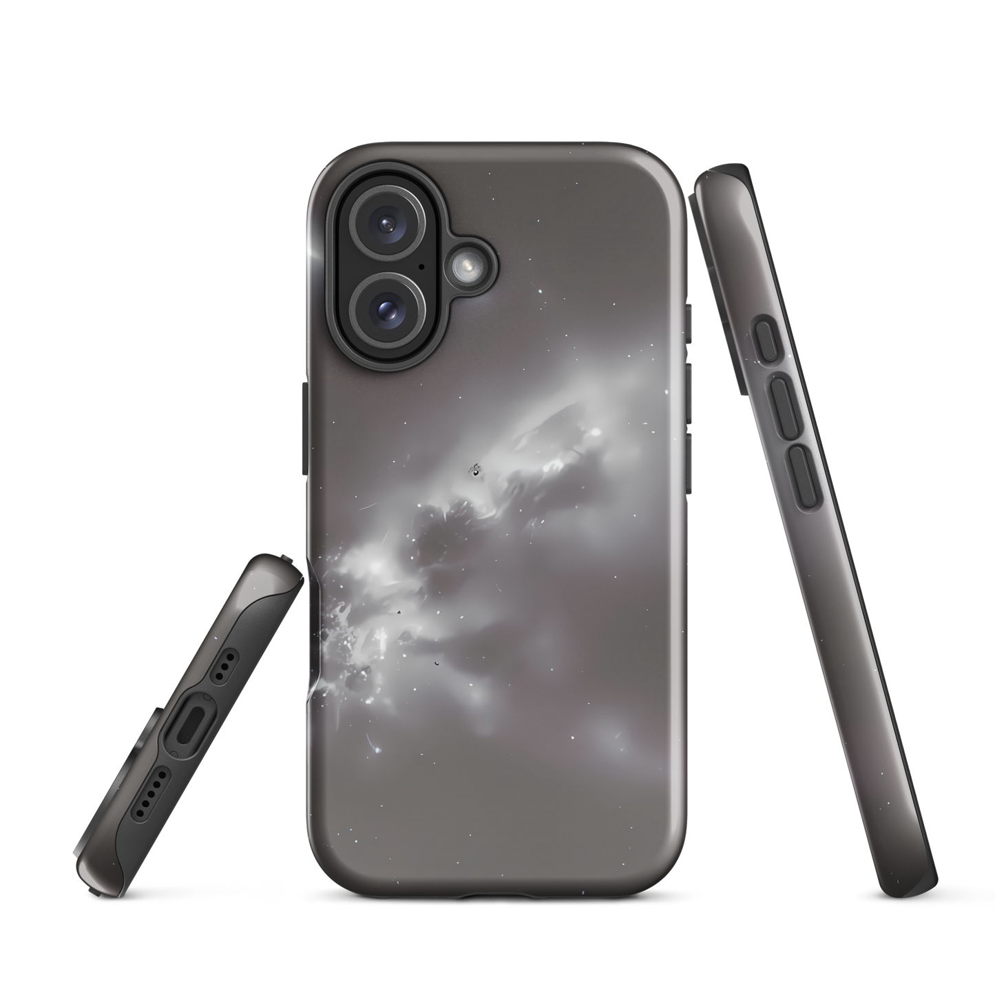 Tough Case for iPhone® - Silver Nebula