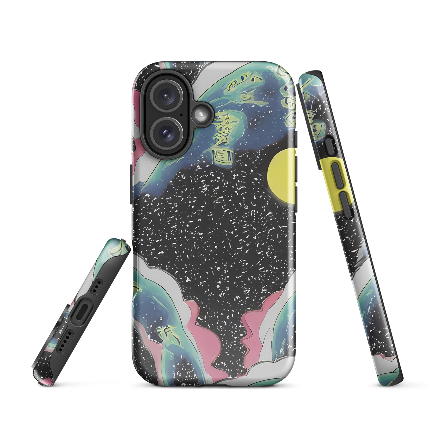 Tough Case for iPhone® - Lunar Waves
