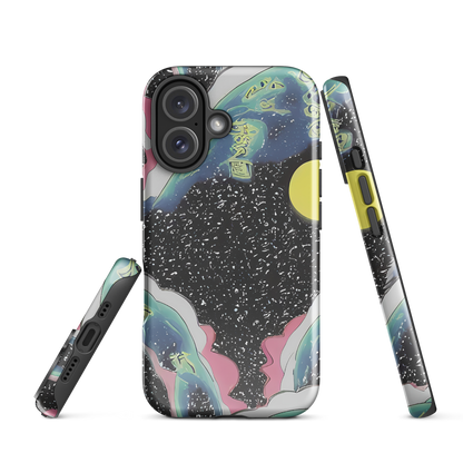 Tough Case for iPhone® - Lunar Waves
