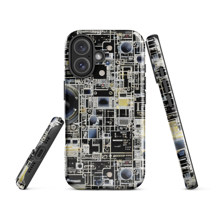 Tough Case for iPhone® - High Contrast, As A Texture, David Eugene Henry, Grace English