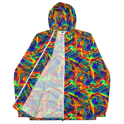 Men's Windbreaker - Nebula Symphony