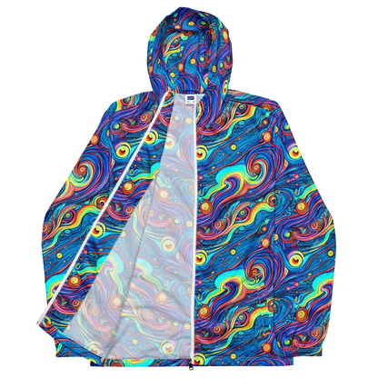 Men's Windbreaker - Echoes of Vortex