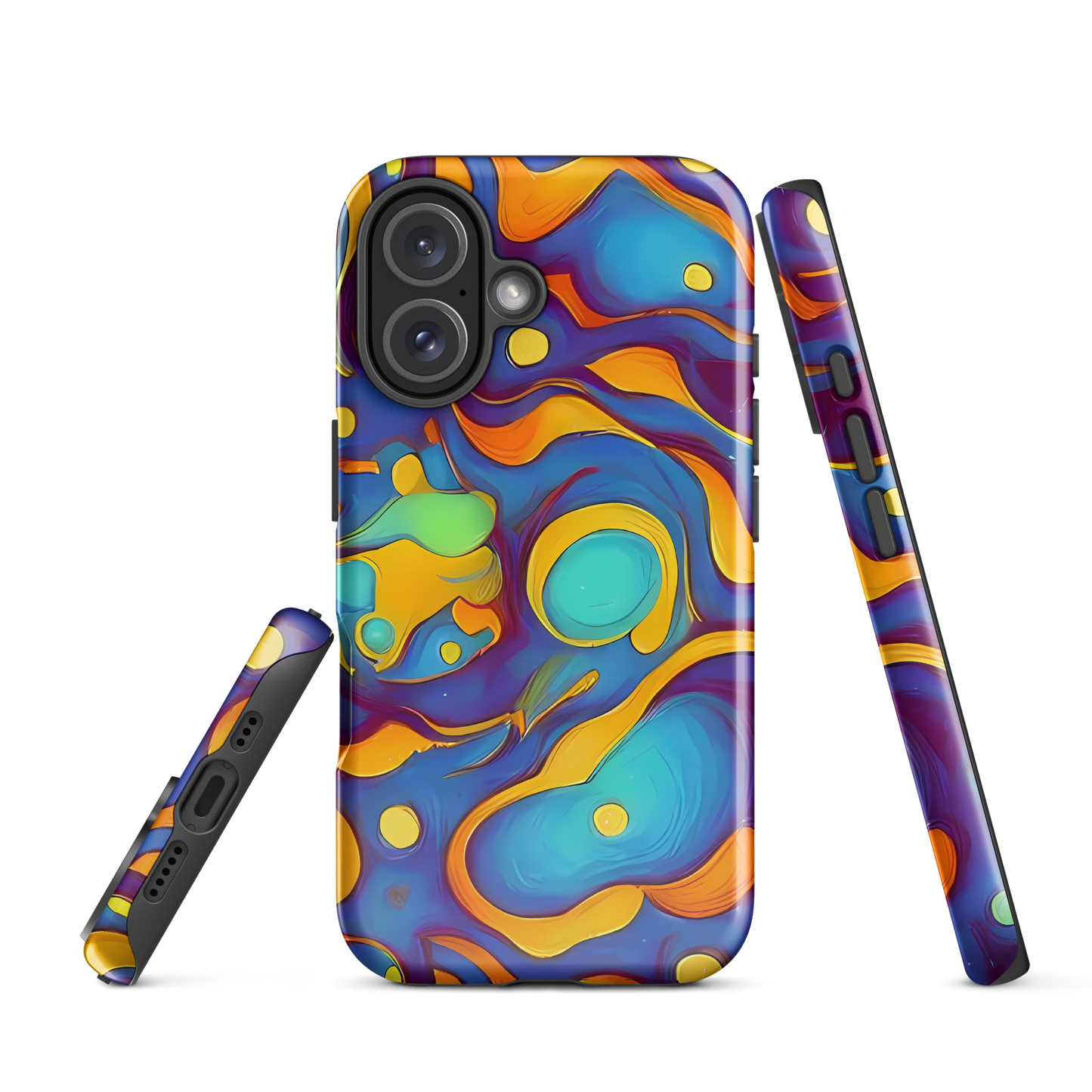 Tough Case for iPhone® - Pelton Swirl