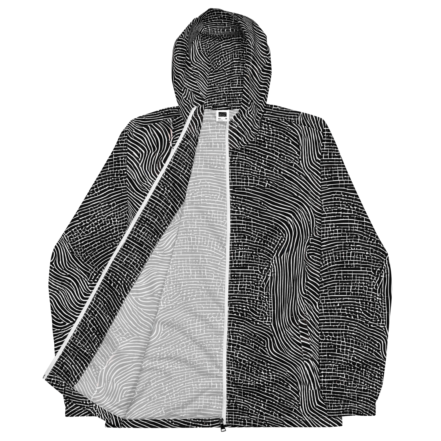 Men's Windbreaker - Zenith Stripes