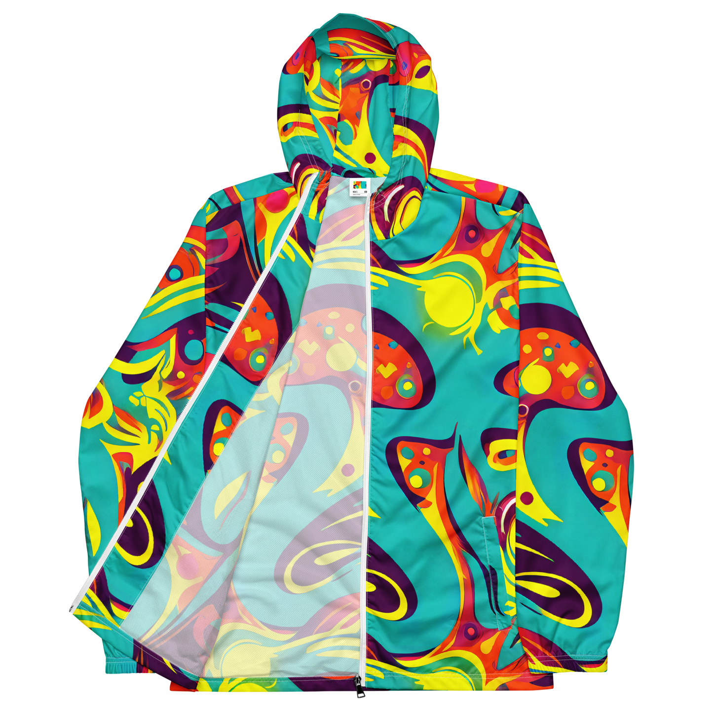 Men's Windbreaker - Retro Ribbon