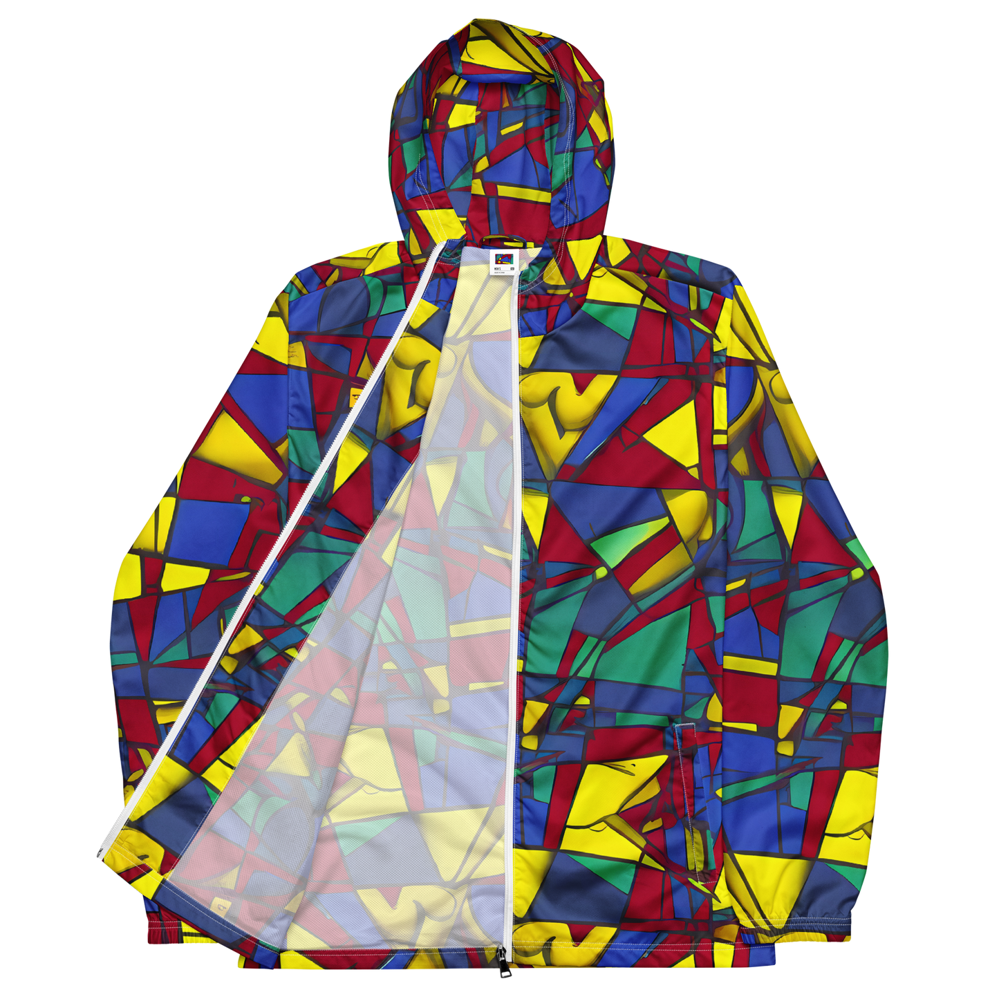 Men's Windbreaker - Vibrant Vexation