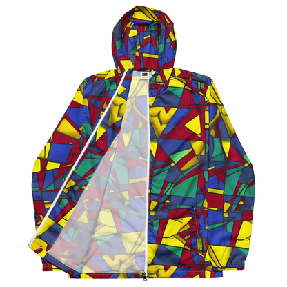 Men's Windbreaker - Vibrant Vexation