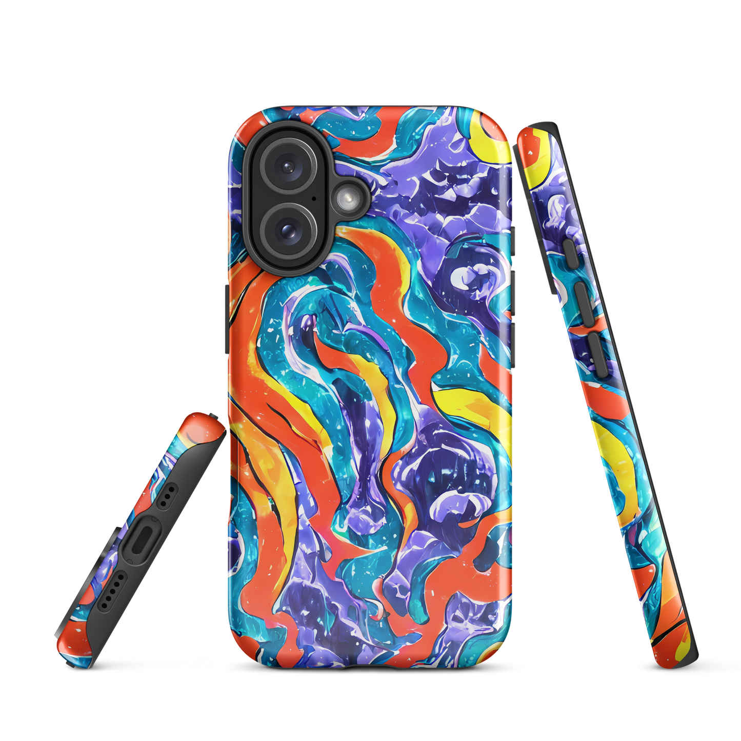 Tough Case for iPhone® - Galactic Waves