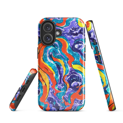 Tough Case for iPhone® - Galactic Waves