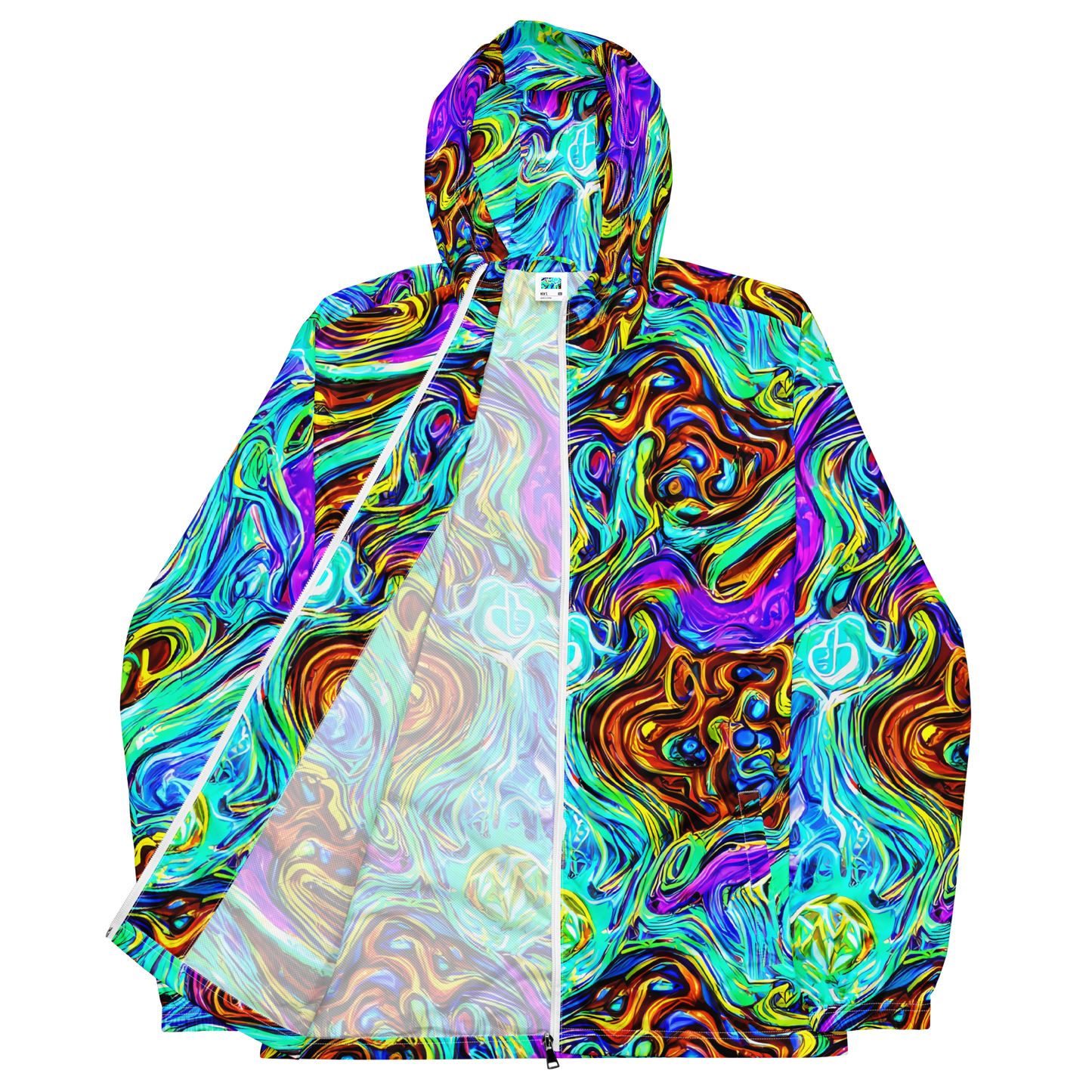 Men's Windbreaker - Mystic Iridescence