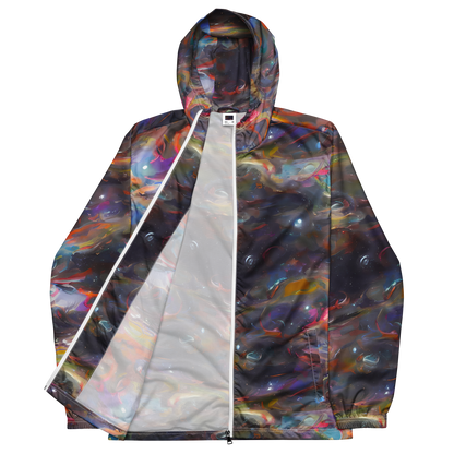 Men's Windbreaker - Chromatic Flux