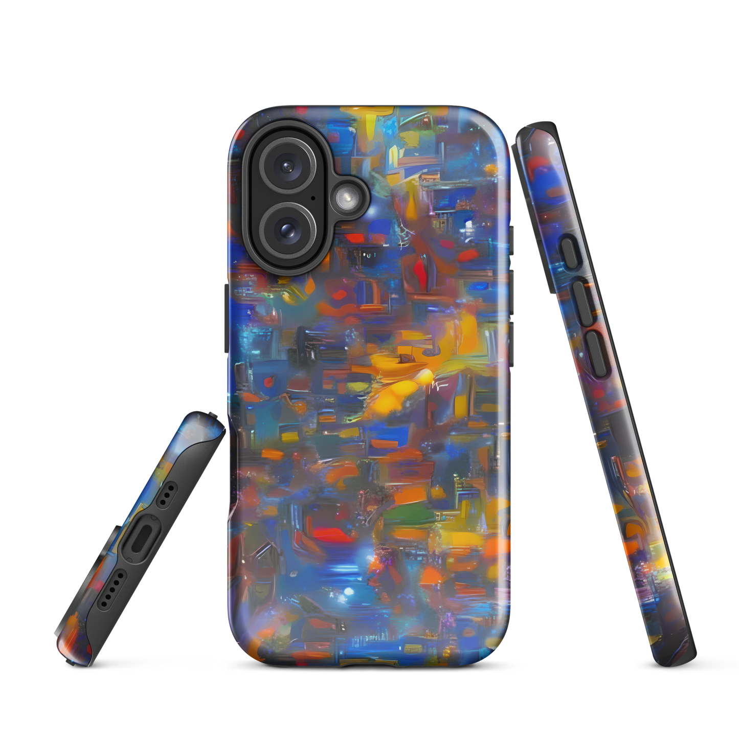 Tough Case for iPhone® - Abstract Conflux