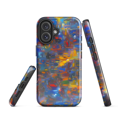 Tough Case for iPhone® - Abstract Conflux