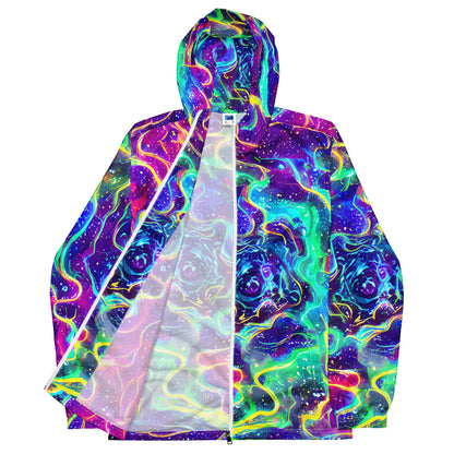 Men's Windbreaker - Liquid Light Show