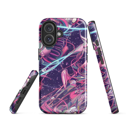 Tough Case for iPhone® - Neo-Tokyo Twirl