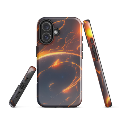 Tough Case for iPhone® - Inferno Spirals