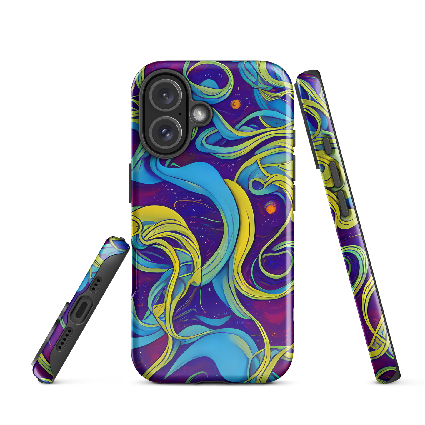Tough Case for iPhone® - Stellar Swirls