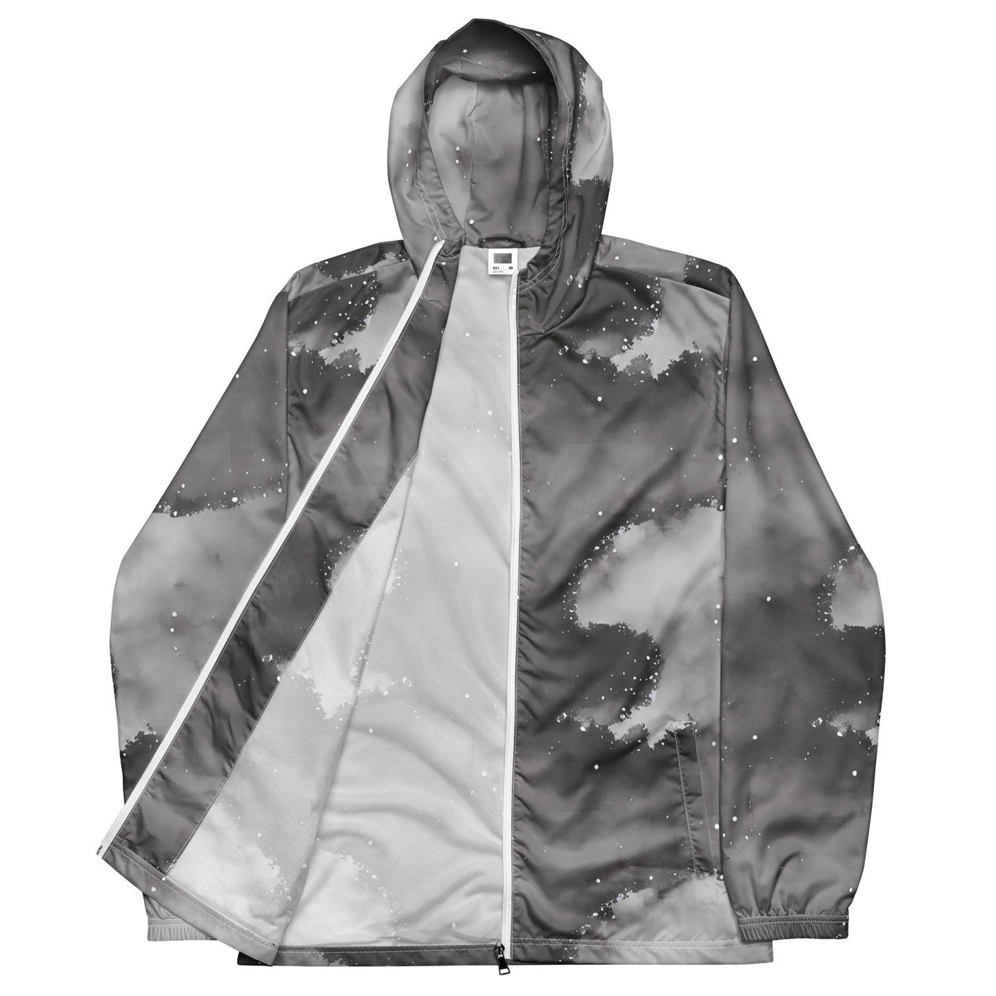 Men's Windbreaker - Monochrome Dreams