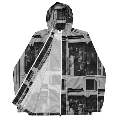 Men's Windbreaker - Concrete Harmony