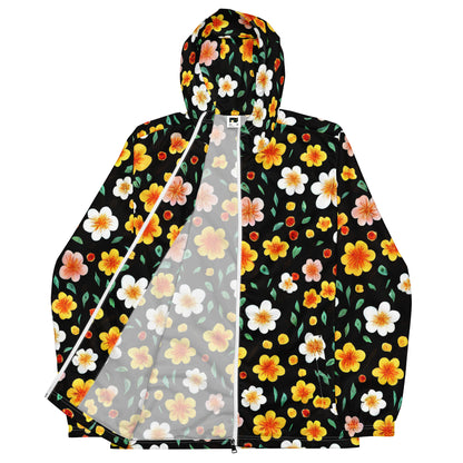 Men's Windbreaker - Sunlit Blossoms