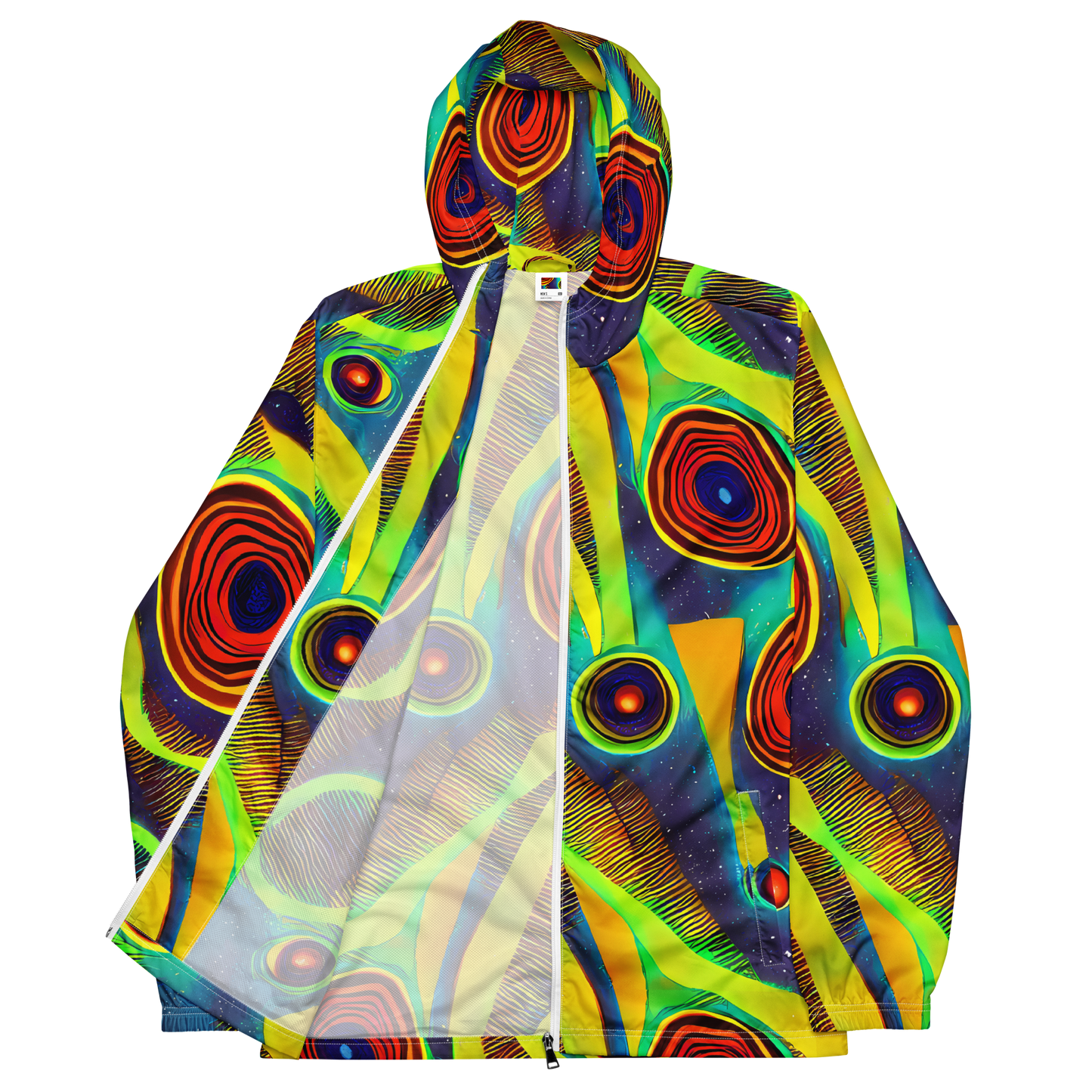 Men's Windbreaker - Galactic Pulse