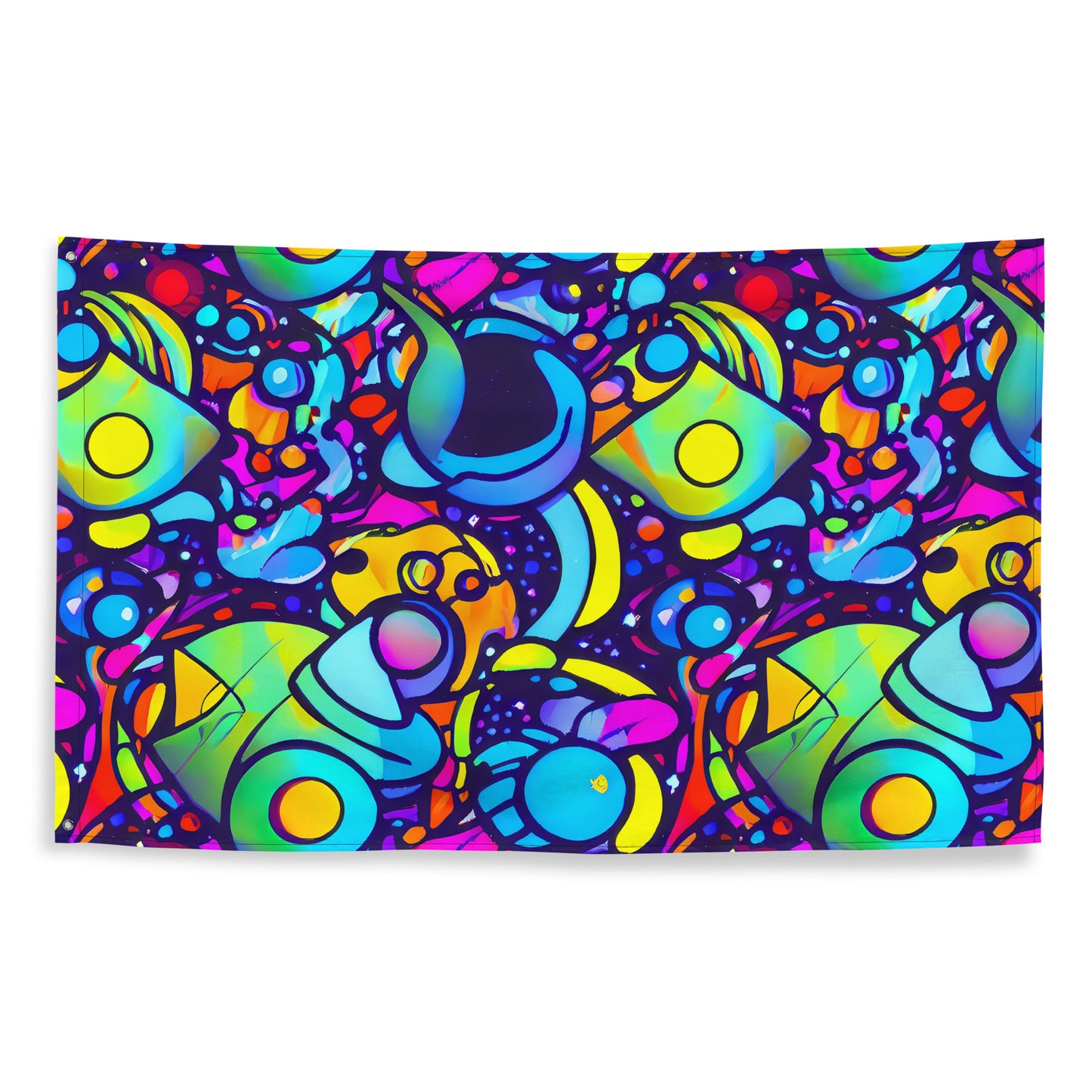 Flag - Neon Graffscape