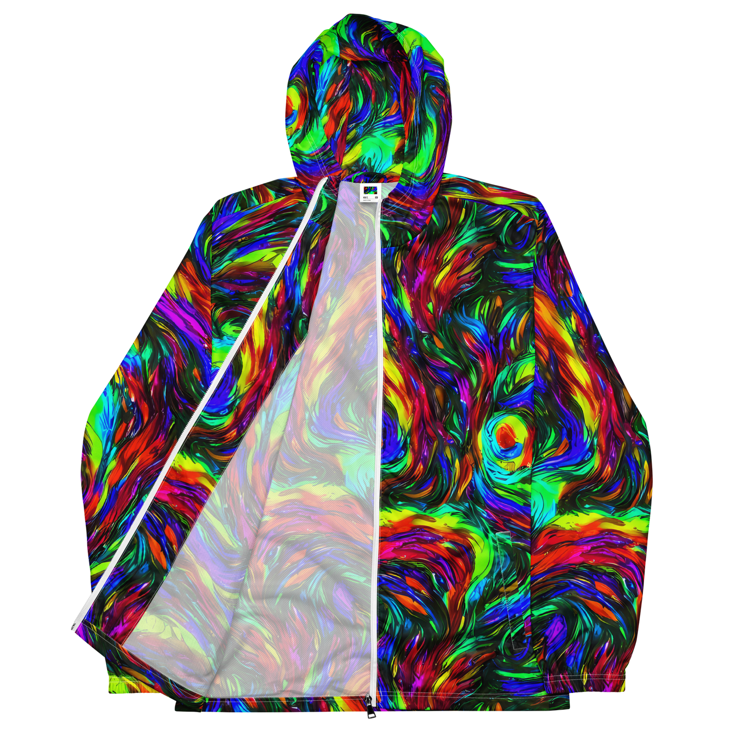 Men's Windbreaker - Calraet Swirl