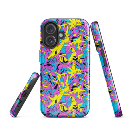 Tough Case for iPhone® - Neon Jive