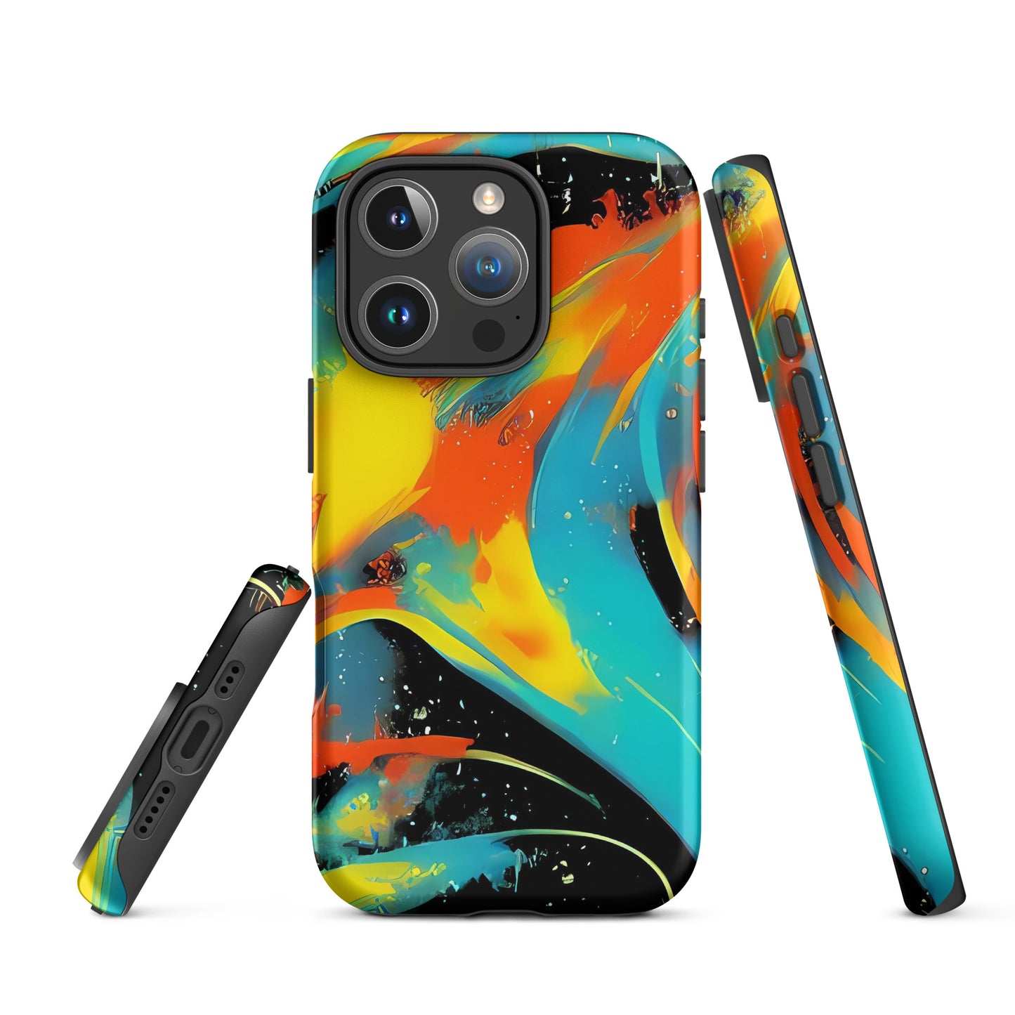 Tough Case for iPhone® - Solar Swoosh