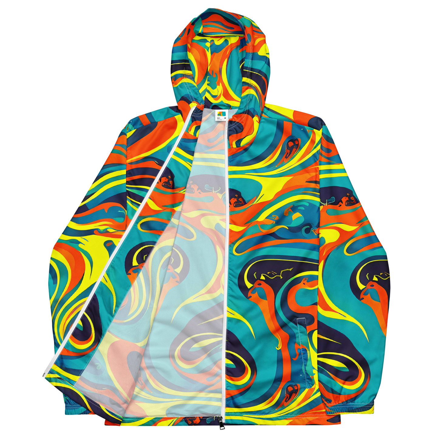 Men's Windbreaker - Mythic Maelstrom