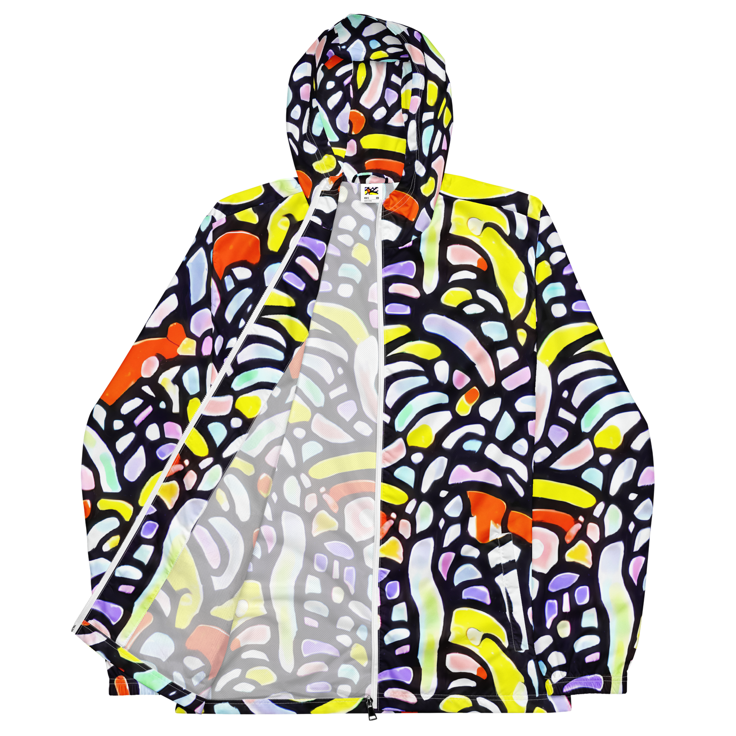 Men's Windbreaker - Cubist Carousel