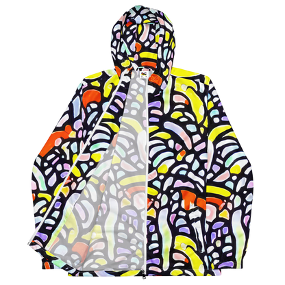 Men's Windbreaker - Cubist Carousel