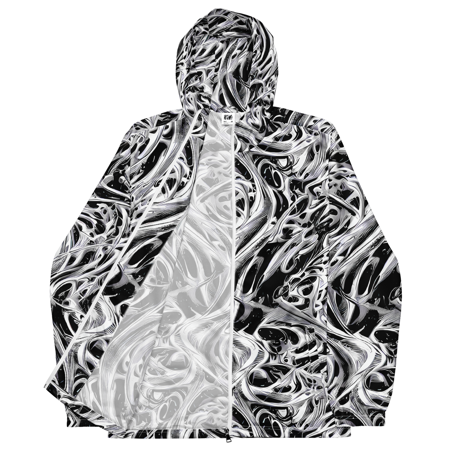 Men's Windbreaker - Silver Shadows