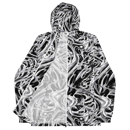 Men's Windbreaker - Silver Shadows