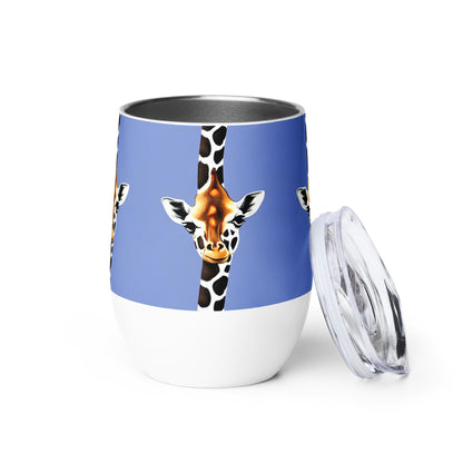 Wine Tumbler - Giraffe Glow