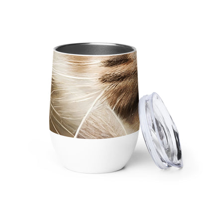 Wine Tumbler - Feline Reverie