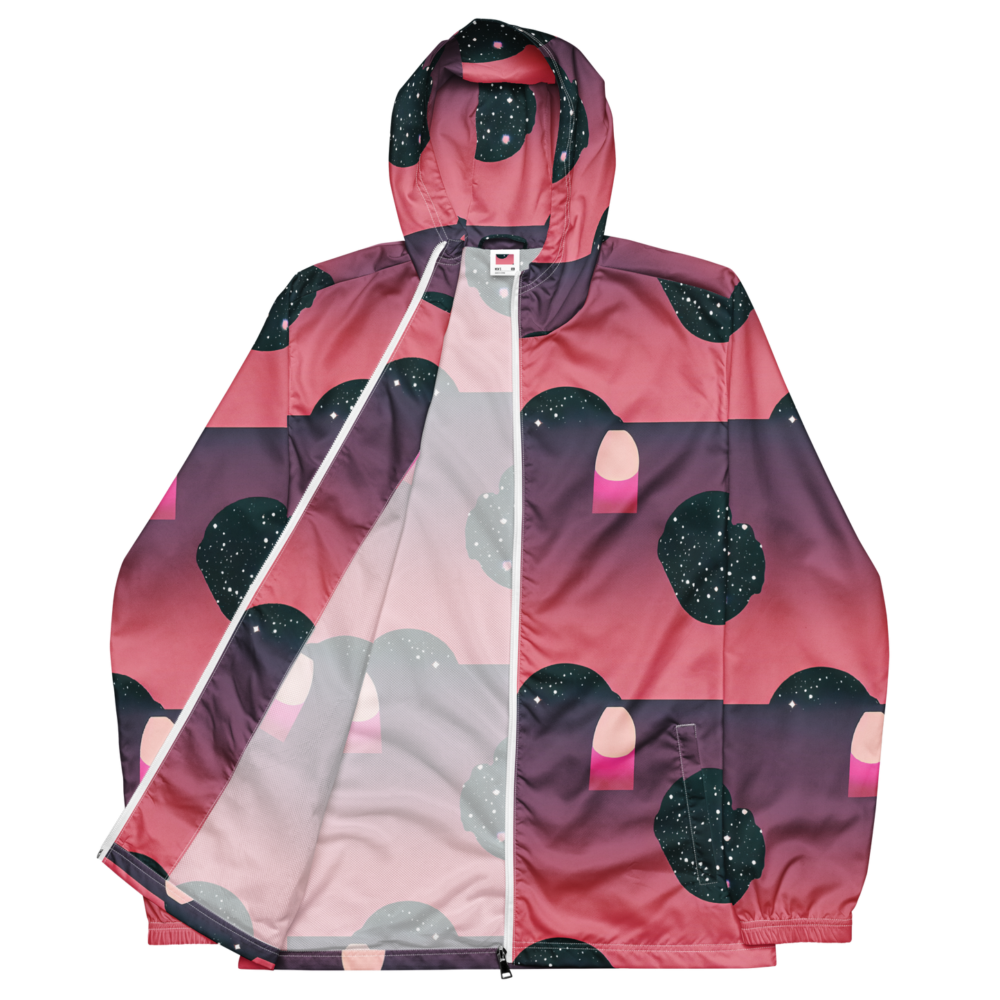 Men's Windbreaker - Dreamscape Horizon