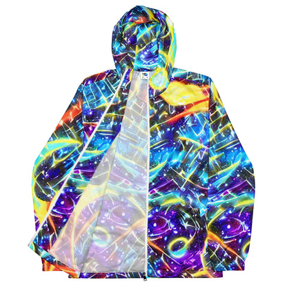 Men's Windbreaker - Mutant Nebula