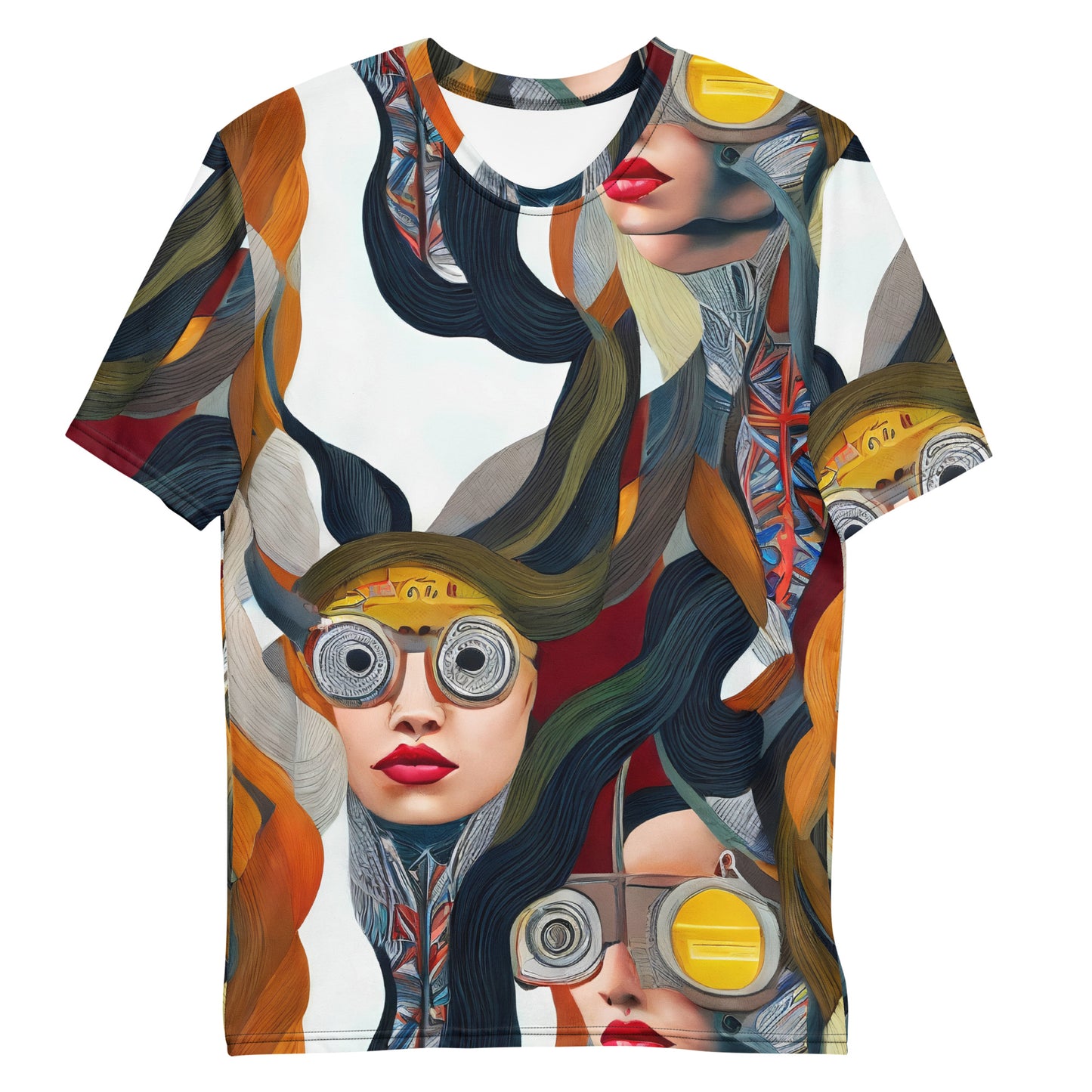 Men's Crew Neck T-Shirt - Analog Dreams